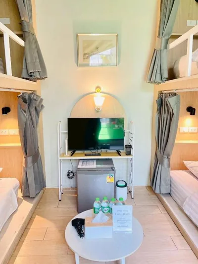 Camera quadrupla con vista sul giardino — THE BELONG BOUTIQUE HOTEL